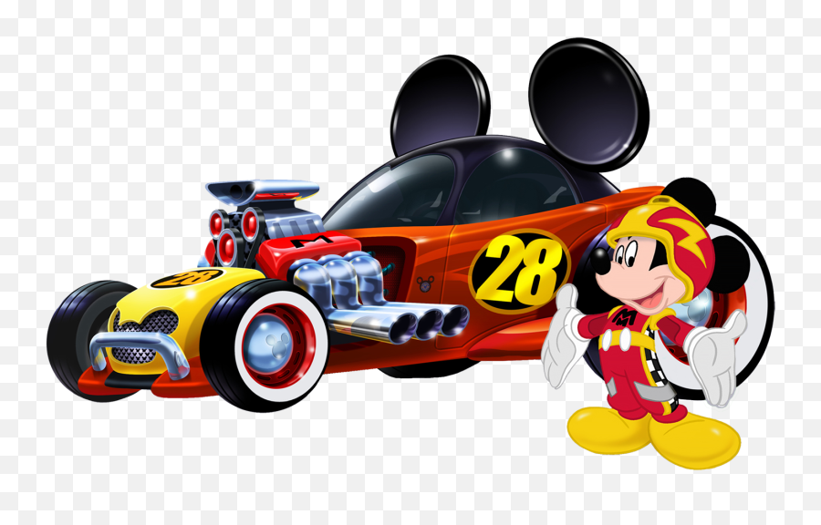 Roadster Car Png Pic All - Mickey Mouse Roadster Racers,Toy Car Png