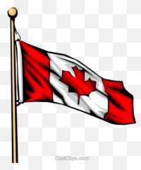 Canadian Flag Royalty Free Vector Clip Art Illustration - Poster png