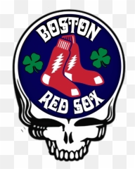 Boston Red Sox With Some Irish Flair Gratefuldead - Grateful Dead Steal Your Face Png,Red Sox Logo Png