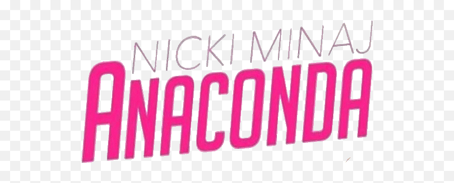 Nicki Minaj - Anaconda Png,Nicki Minaj Transparent