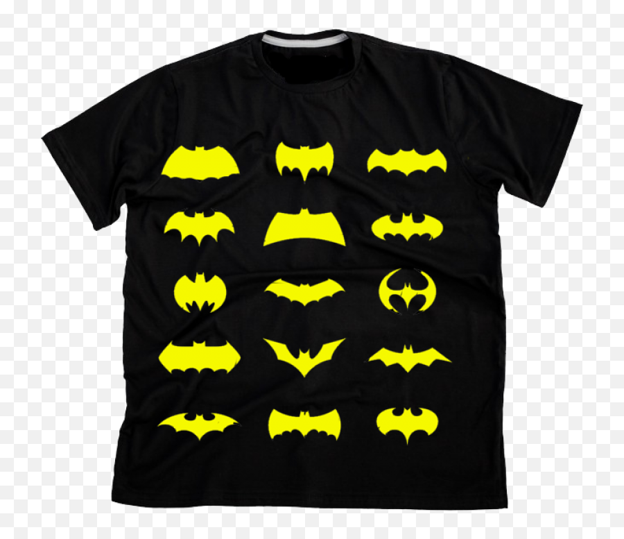 Camiseta Batman Logos - Batman Png,Pictures Of Batman Logos