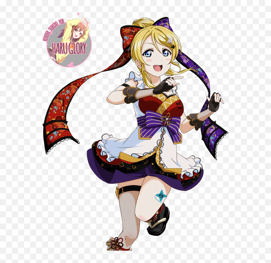 Ayase Eli 68 - Ninja Eli Png,Eli Ayase Transparent