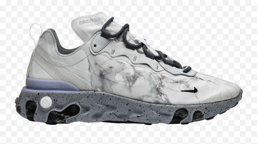 Kendrick Lamar X React Element 55 U0027pure Platinumu0027 - Nike Cross Training Shoe Png,Goat Transparent