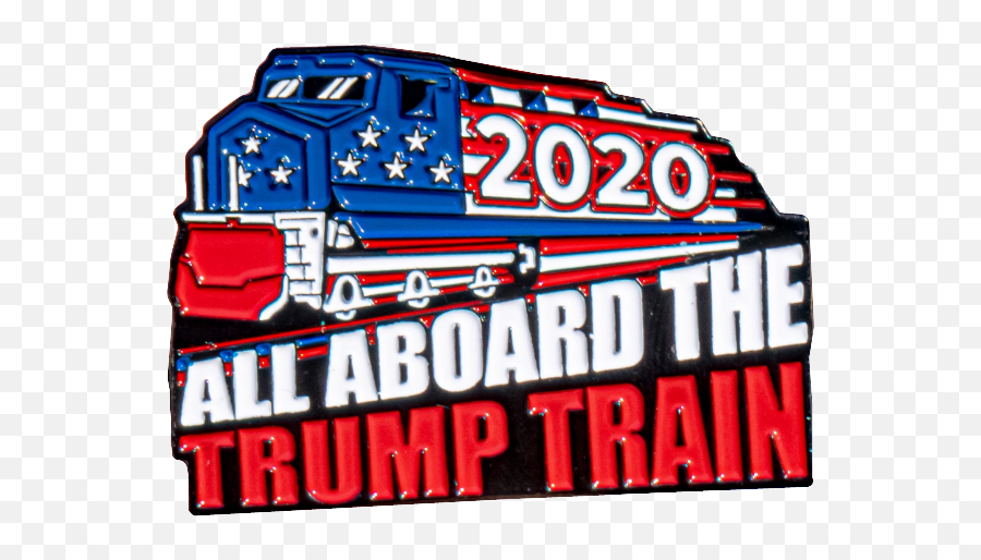 Trump Train 2020 Pin - Graphics Png,Trump 2020 Png