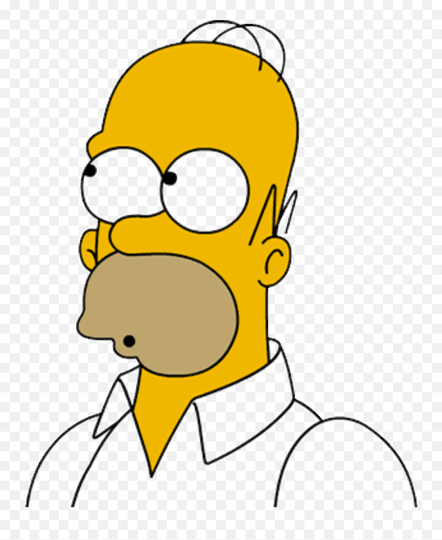 Homer Simpson Head Transparent Clipart - Homer Simpsons Characters Png,Homer Simpson Transparent