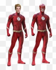Download Grant Gustin Flash Suit Season - Transparent png