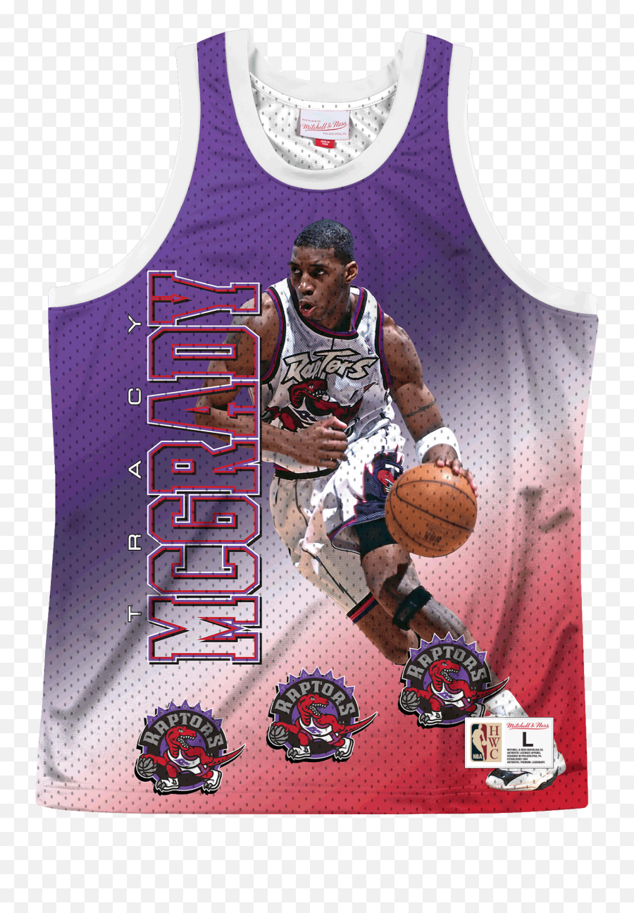 Back Tank Raptors Tracy Mcgrady - Toronto Raptors Png,Tracy Mcgrady Png