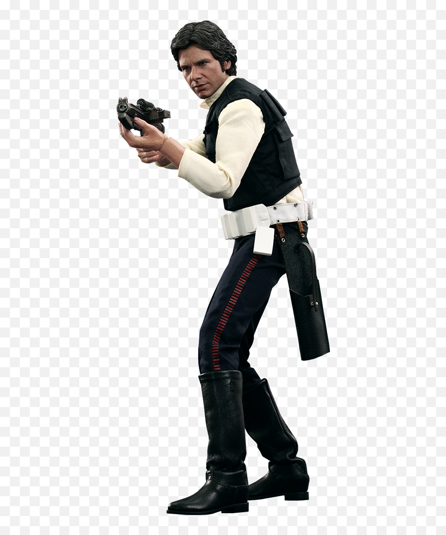Hot Toys Han Solo 6th Scale Figure - Revolver Png,Han Solo Png