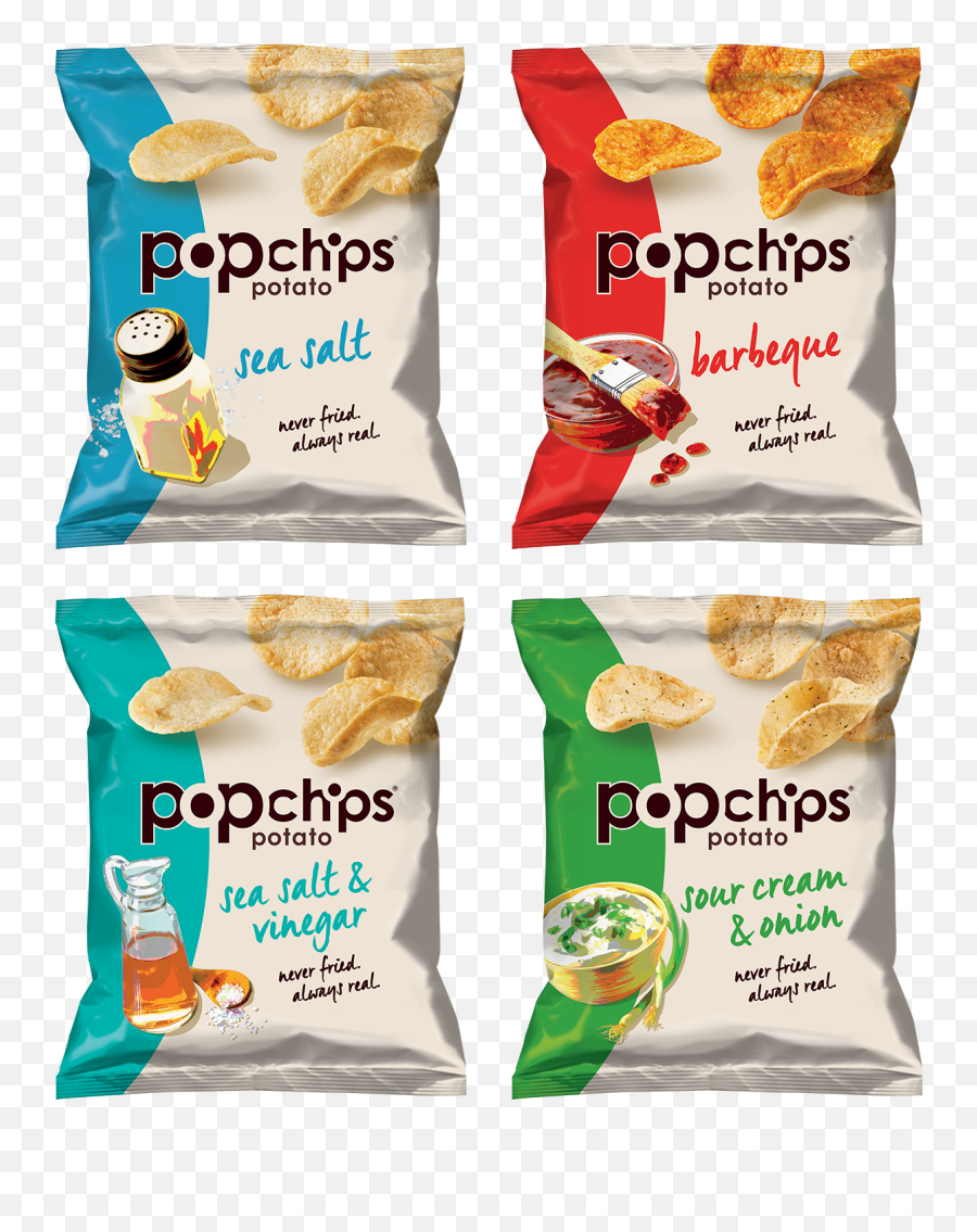 Pop Chips - Pop Chips Variety Png,Bag Of Chips Png