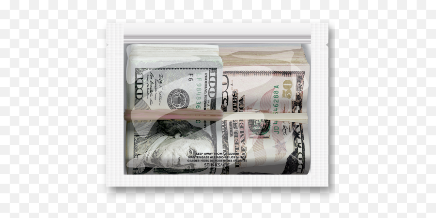 10 Small Money Bags - 50 Dollar Bill Png,Money Bags Png