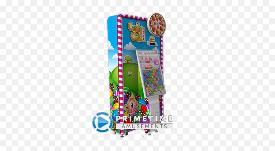 Candy Crush Saga Ticket Model - Primetime Amusements Candy Crush Arcade Game Png,Candy Crush Logo