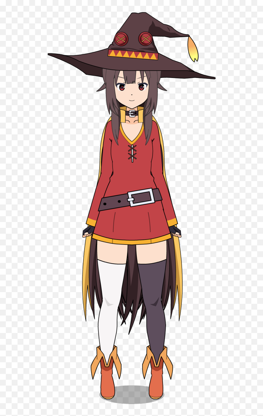Download Megumin Png Image With No - Megumin Full Body Png,Megumin Png