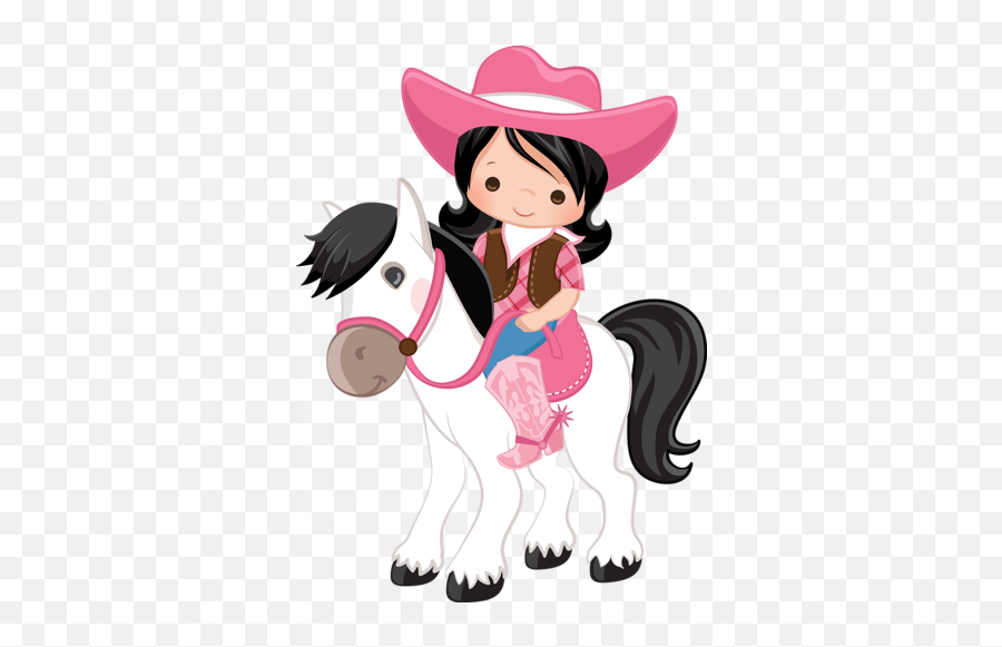 Cowboy E Cowgirl - Vaquera En Caballo Dibujo Png,Cowgirl Png