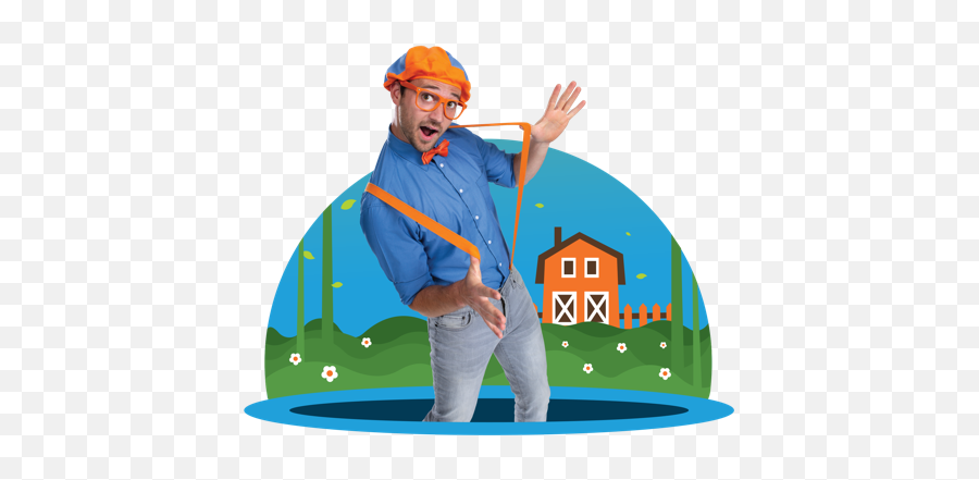 Blippi - Blippi Costume For Adults Png,Blippi Png