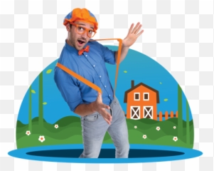 Blippi - Blippi Costume For Adults Png,Blippi Png