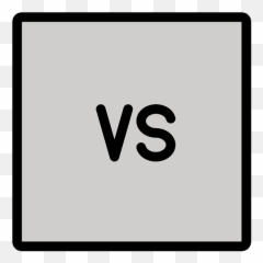 Vs Button Emoji Clipart - Dot png