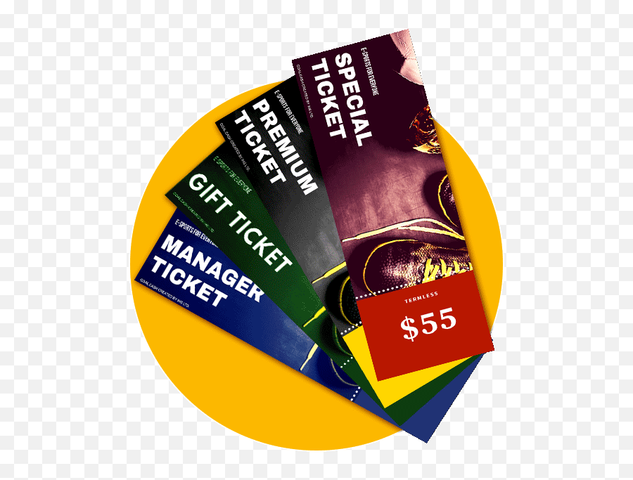 Choose Your Ticket - Graphic Design Png,E For Everyone Png