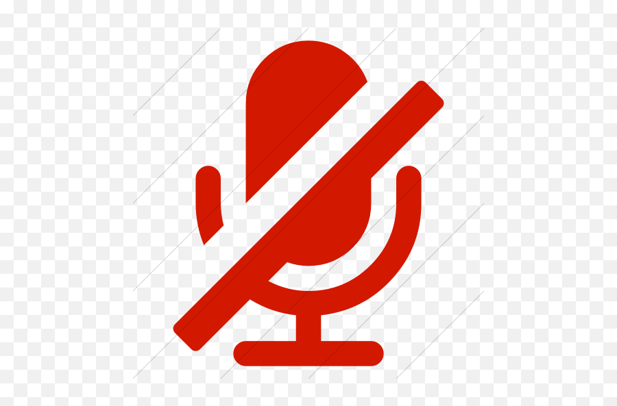 Iconsetc Simple Red Bootstrap Font - Icono Microfono Apagado Png,Red Slash Png