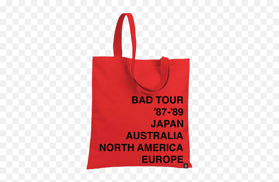 Bad Tote - Vertical Png,Michael Jackson Bad Logo