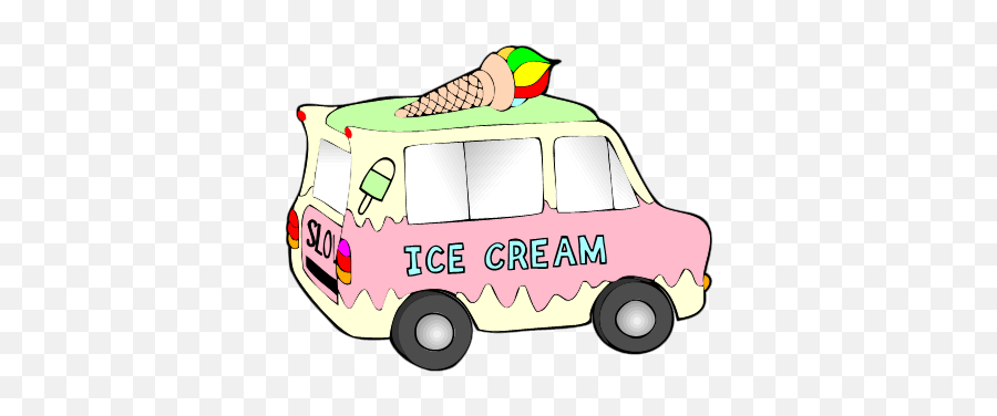 Best Ice Cream Truck Clip Art - Ice Cream Truck Png Clipart,Ice Cream Truck Png