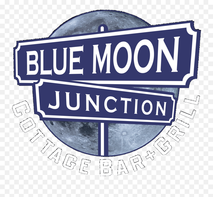 Blue Moon Junction Cottage Bar U0026 Grill Washago Ontario - Language Png,Blue Moon Logo