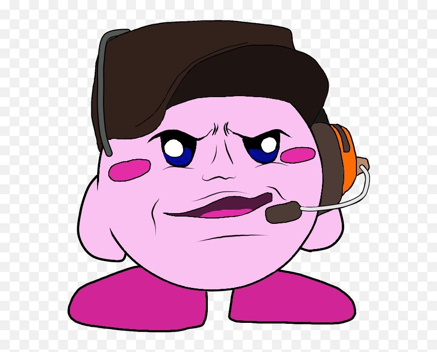 Cartoon Clipart Png Kirby Face