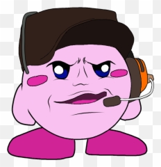 Cartoon Clipart Png Kirby Face