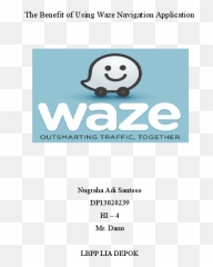 The Benefit Of Using Waze Navigation - Poster Png,Waze Logo