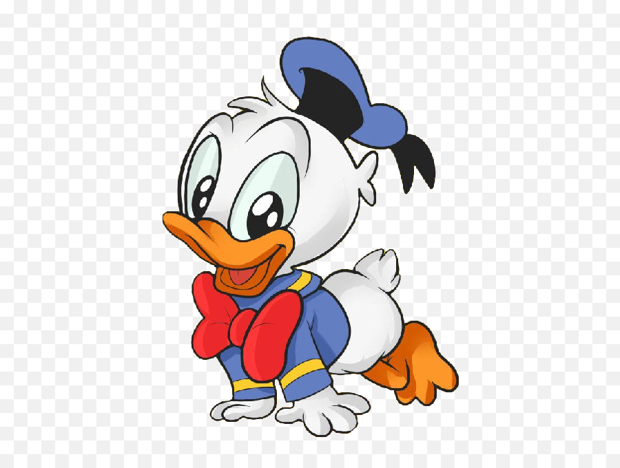 Donald Duck Clipart Transparent Background - Baby Donald Donald Duck Mickey Mouse Png,Duck Transparent Background