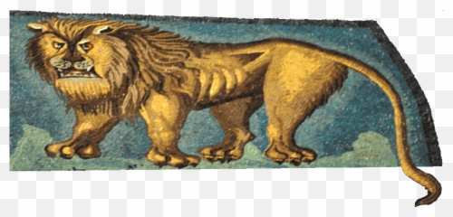 St Mark In Art Scripture Legend Iconography - Animal Figure png