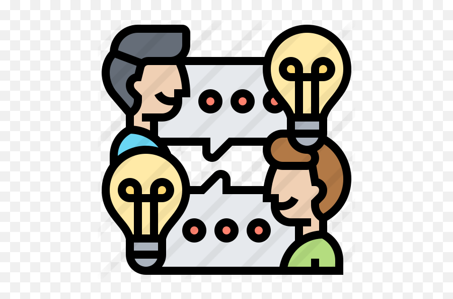 Exchange Ideas - Free Education Icons Sharing Png,Flat Icon Ideas