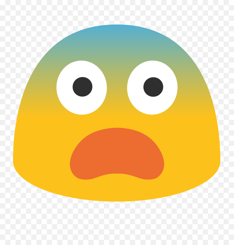 Emoji U1f628 - Android Scared Emoji Png,Scared Emoji Png