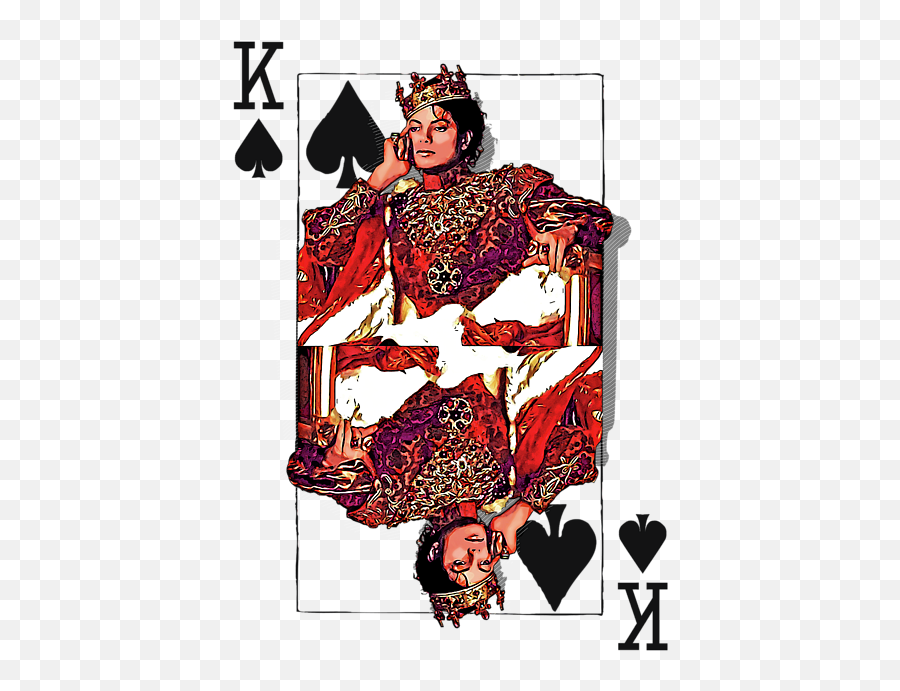 The Kings - Michael Jackson Portable Battery Charger Playing Card King Of Spades Png,Michael Jackson The Life Of An Icon