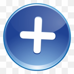 Spacekim - Add Icon Blue Png