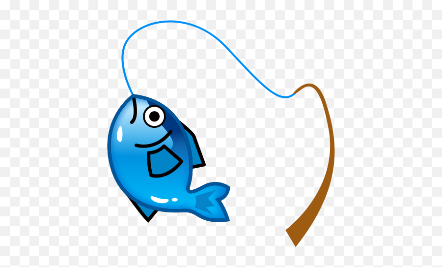 Fishing Pole And Fish - Fishing Emoji Png,Fishing Pole Icon