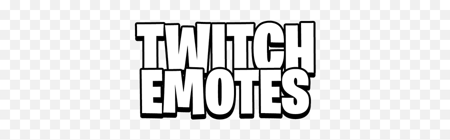 Emote Projects Photos Videos Logos Illustrations And - Language Png,Twitch Icon Black And White