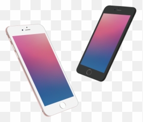 Download Vector Painted Smartphone - Png
