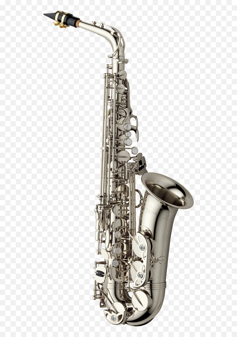 Download Alto Saxophone Wo Series - P Mauriat Pmsa 500 Png Silver Lacquer Alto Sax,Saxophone Transparent Background