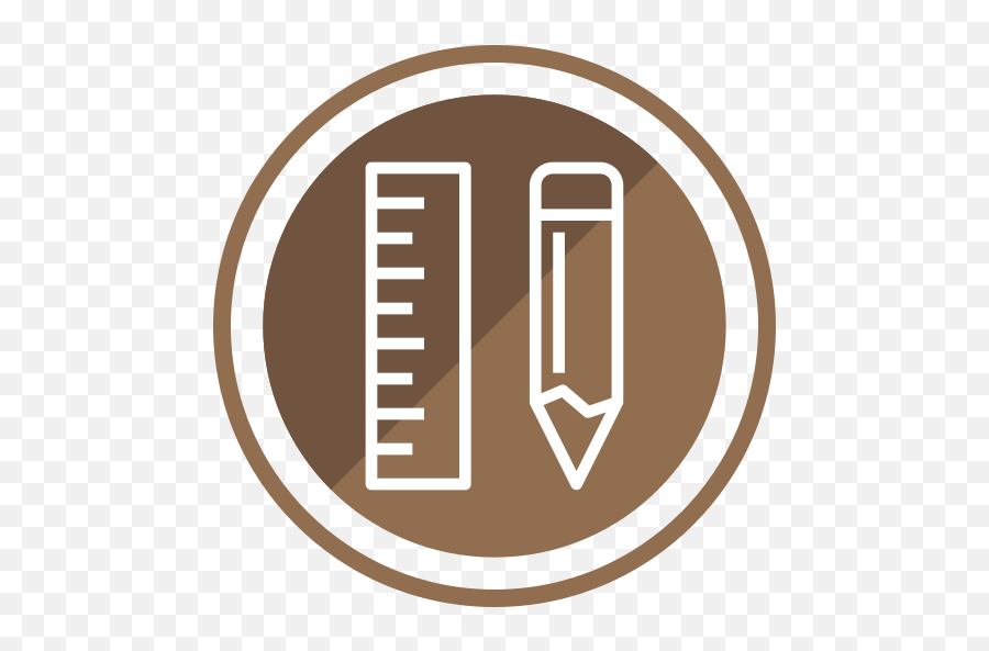 Design Drawing Equipment Pencil Ruler Free Icon Of - Vertical Png,Pencil Ruler Icon