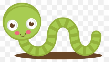 Worm Clipart Transparent Background - Cute png