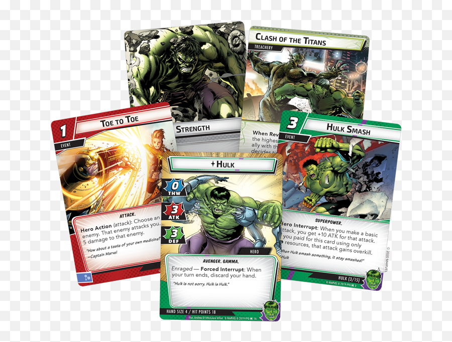 The Incredible Hulk - Marvel Champions Card Game Png,Hulk Smash Png