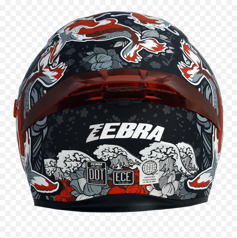 Zebra New And Improved Ym611 3 Sapporo Black Gray - Zebra Motorcycle Helmet Png,Icon Dual Sport Helmet