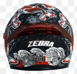 Zebra New And Improved Ym611 3 Sapporo Black Gray - Zebra Motorcycle Helmet Png,Icon Dual Sport Helmet