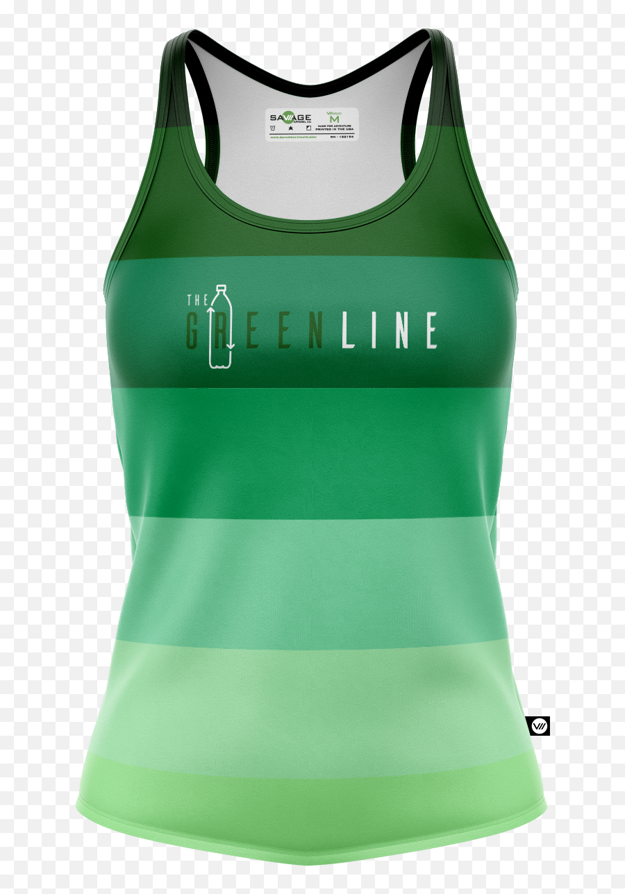 The Greenline Tank U2013 Vii Apparel Co - Sleeveless Png,Icon Race Vest