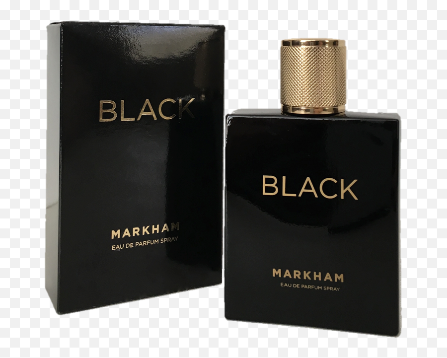 Black For Markhambox And Bottle U2013 Maxiamo Perfumes - Perfume Png,Perfume Bottle Png