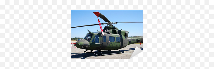 Sticker Canadian Military Helicopter - Pixersus Military Helicopters On The Ground Png,Military Helicopter Icon