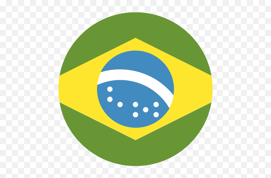 Brazil Icon Vector - Brazilian Flag Vector Png,Brazil Map Icon