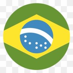Brazil Icon Vector - Brazilian Flag Vector Png