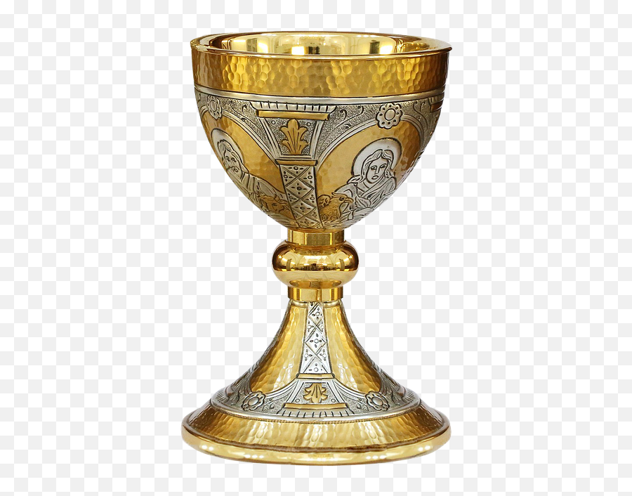 Chalice Gold Eucharist - Gold Chalice Png,Eucharist Png