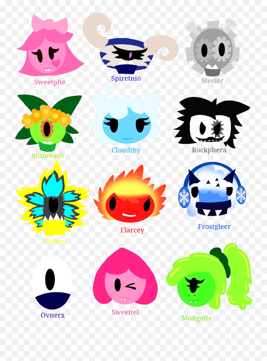 Mfmixfriends Leaders Icons Series 1 - 4 By Dot Png,Ghoul Icon